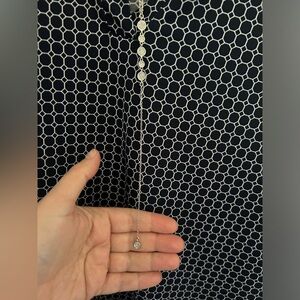 Banana Republic Factory plunging necklace. Delicate also a statement.